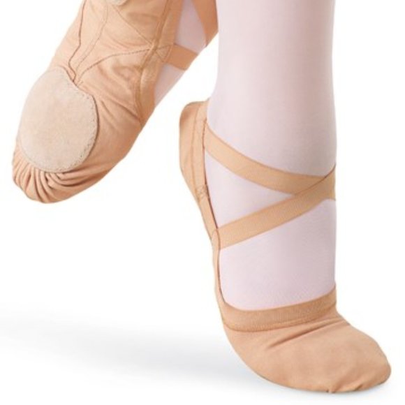 bloch pro elastic ballet shoes